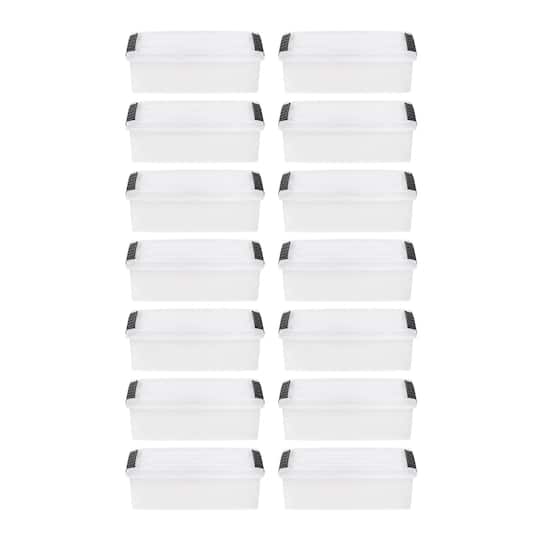 IRIS Stack & Pull™ Plastic Storage Boxes